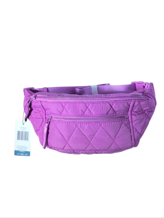 Vera Bradley Handbags - Vera Bradley Outlet Large Belt Bag in Irish Orchid Ultralight